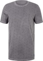 Tom Tailor T-shirt T Shirt Met Print 1029952xx12 29181 Mannen Maat - XL