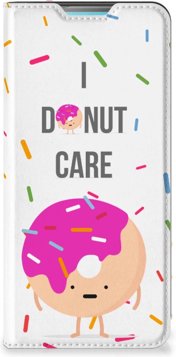 Samsung Galaxy A53 Flip Style Cover Donut Roze