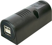 ProCar 67323501 USB aansluiting opbouw 2 voudig Stroombelasting (max.): 5 A Geschikt voor USB-A
