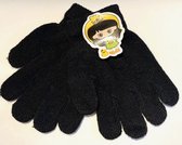 gants pour enfants - taille unique - gant pour enfants - marron foncé