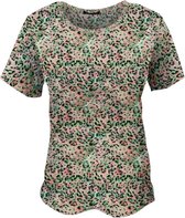 Pink Lady dames shirt roze print KM - maat XXL