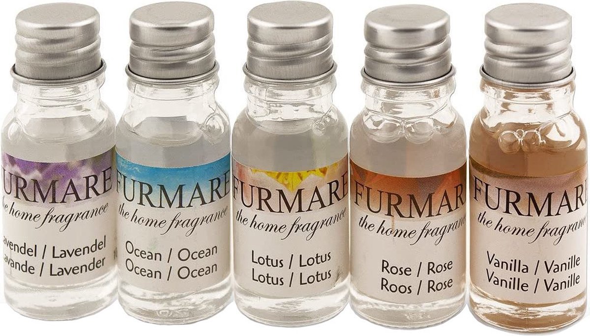 Goedkoopste Geurolie Set 5 Stuks X 10 Ml
