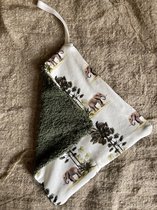 Julé Design speendoekje groen olifant