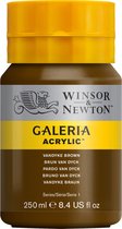 Winsor & Newton Galeria - Acrylverf - 250ml - Vandyke Brown