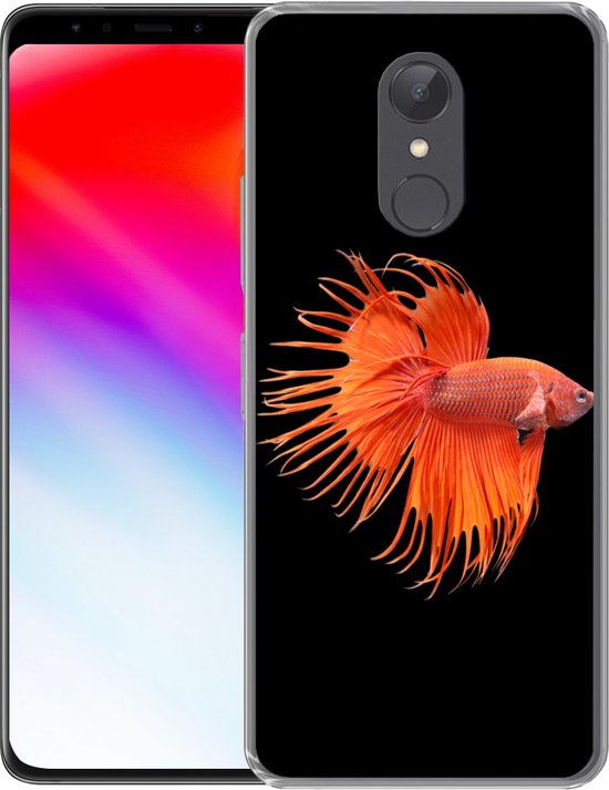 Coque Xiaomi Redmi 5 - Poisson - Animaux Sauvages - Zwart - Coque de Téléphone en Siliconen