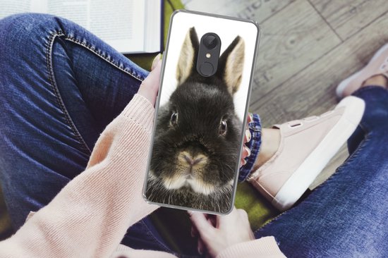 Coque Xiaomi Redmi 5 - Lapin - Animaux domestiques - Fourrure - Coque de téléphone en Siliconen