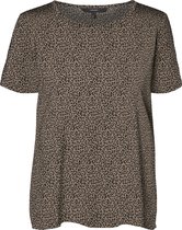 Vero Moda VMEASY SS TOP WVN  GA Dames Top - Maat L