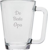 Gegraveerde theeglas 26cl De Beste Opa