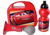 kinderfietsset Combo Cars jongens rood 3-delig