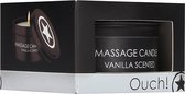 Massage Candle - Vanilla Scented - Massage Candles black