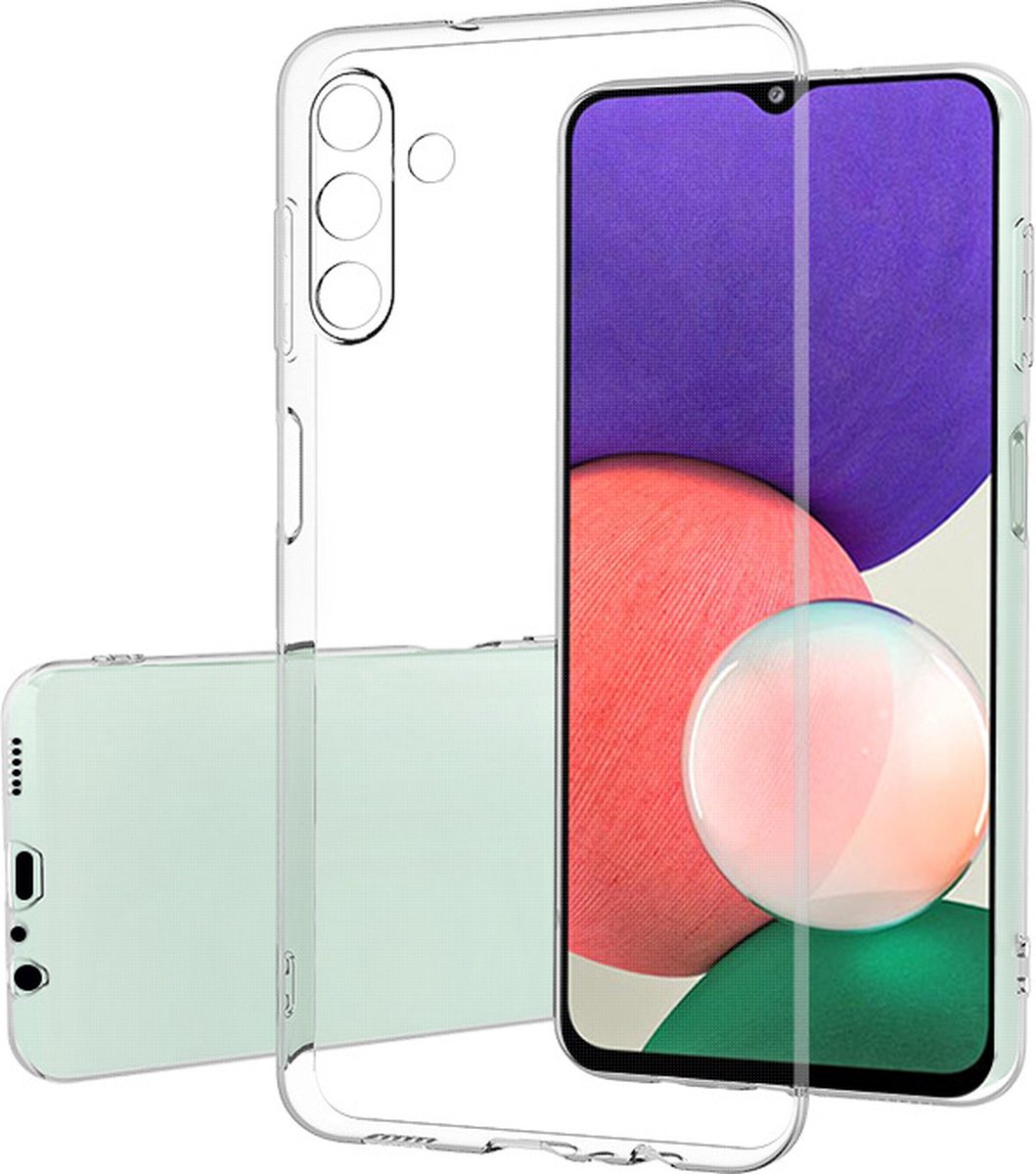 Hoesje Geschikt voor Samsung Galaxy A13 5G - Siliconen - A13 Hoesje Transparant Case