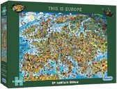 Gibsons legpuzzel This is Europe - Hartwig Braun (1000 stukjes)