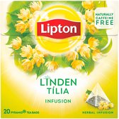 3x LIPTON - Herbal infusion linden - 20 theezakjes