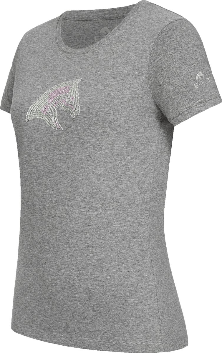 Paardrijshirt Honolulu grijs mt M