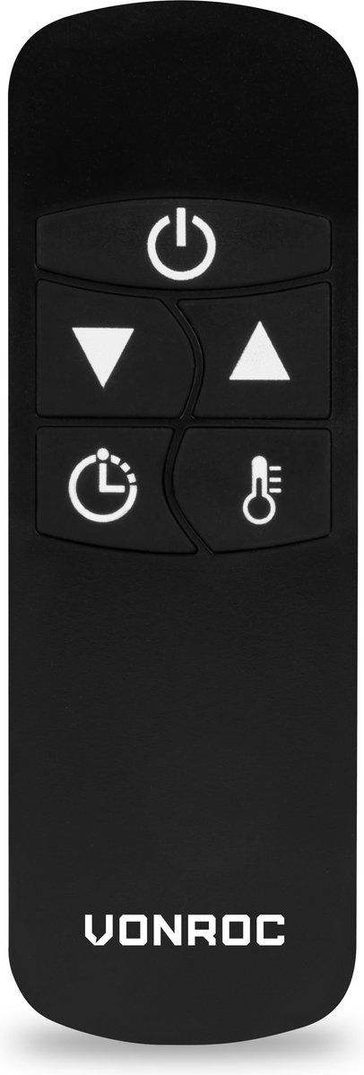 VONROC Afstandsbediening voor PH507AC/PH508AC/PH509AC/PH516AC heaters