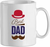 Best dad'| Cadeau| cadeau voor haar| cadeau voor hem | Beker 31 CL| papa| vaderdag