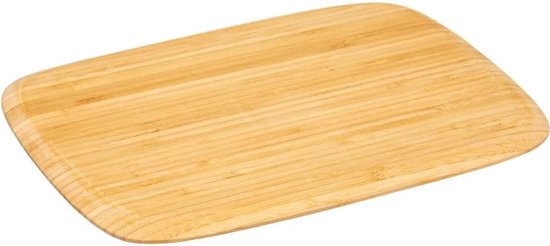 Kesper Bamboe houten serveerplank rond - Dia 32 cm