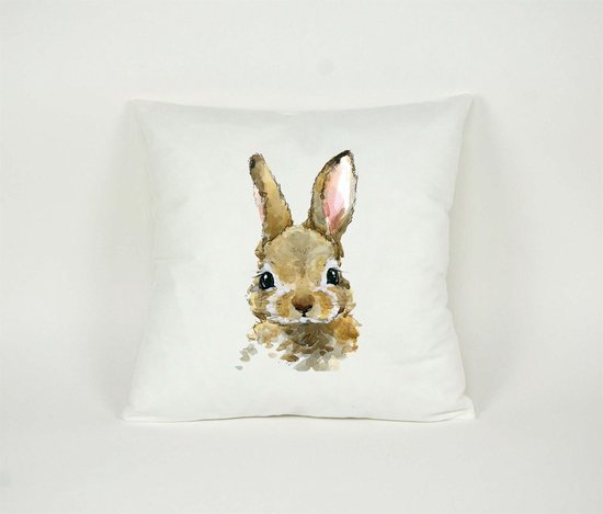 Coussin Lapin - Cadeau bébé original - Déco chambre bébé