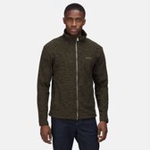 De Regatta Eilon Fleece - outdoortrui - heren - tweekleurig - lichtgewicht - Khaki groen