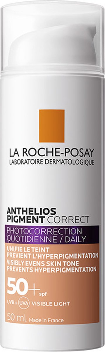 La Roche-Posay Anthelios Pigment Correct Dagelijkse Getinte Zonnebrandcrème  Medium... | bol.com