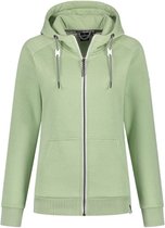 Kjelvik Eliza groen fleece vest 46