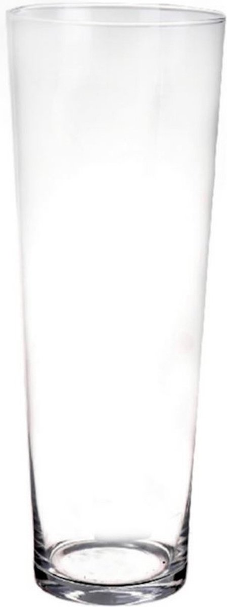 Vase conique en verre 50 cm | bol