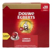 1x Douwe Egberts lungo 6 Dessert - 20 caps