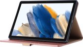 Luxe Tablet Hoes - Geschikt voor Samsung Tab A8 Hoes - 10.5 inch (2021-2022) - Roze Goud