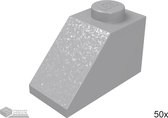 LEGO Dakpan 2x1, 3040 Licht blauwgrijs 50 stuks