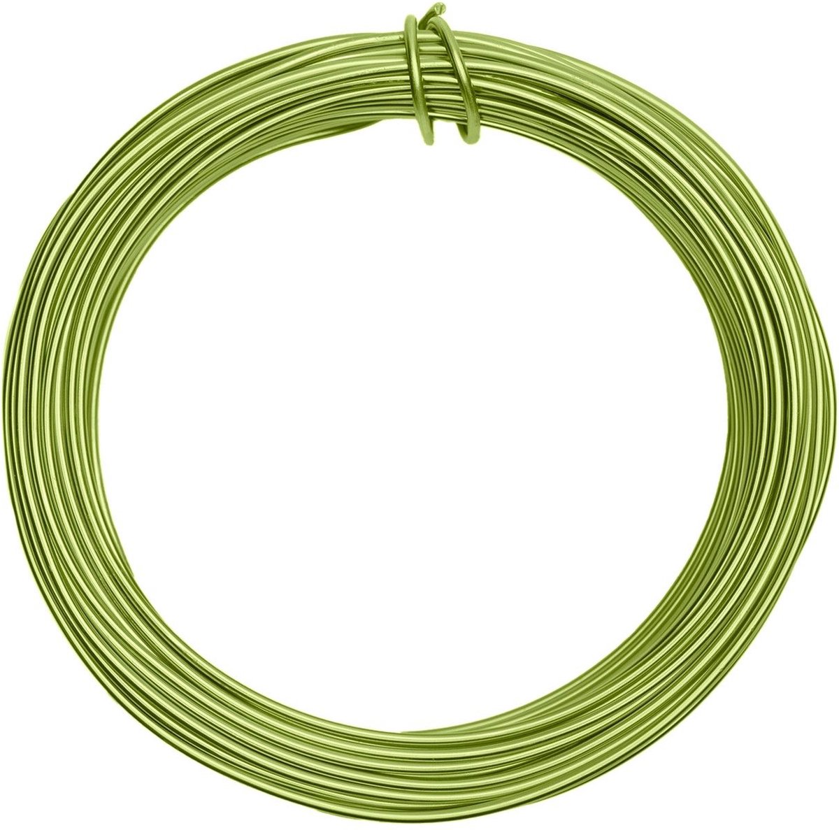 Vaessen Creative Aluminium Draad - 2,5mm - ±37m - 500g - Mintgroen