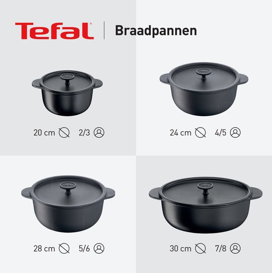 Tefal Tradition Braadpan - Ø 24 cm | bol.com