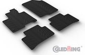 Rubbermatten passend voor Kia Sportage V (NQ5) 2021- excl. Plug-in Hybrid (T profiel 4-delig montageclips)