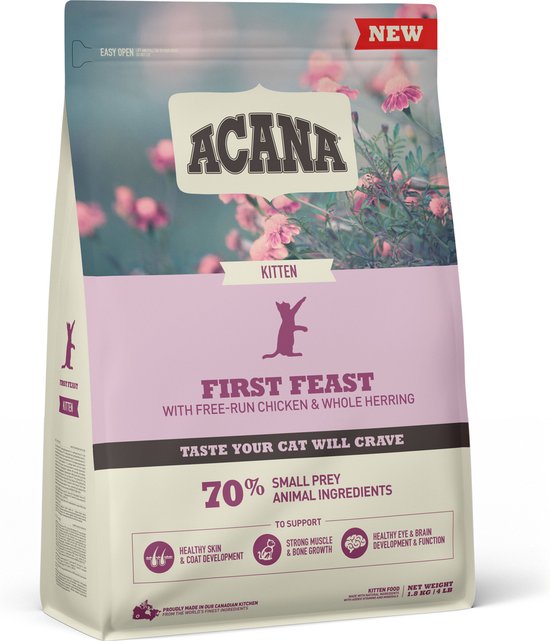 Acana Kattenvoer Kitten First Feast 1,8 kg