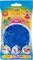 Strijkparels - 1000 Stuks - Blauw Doorzichtig