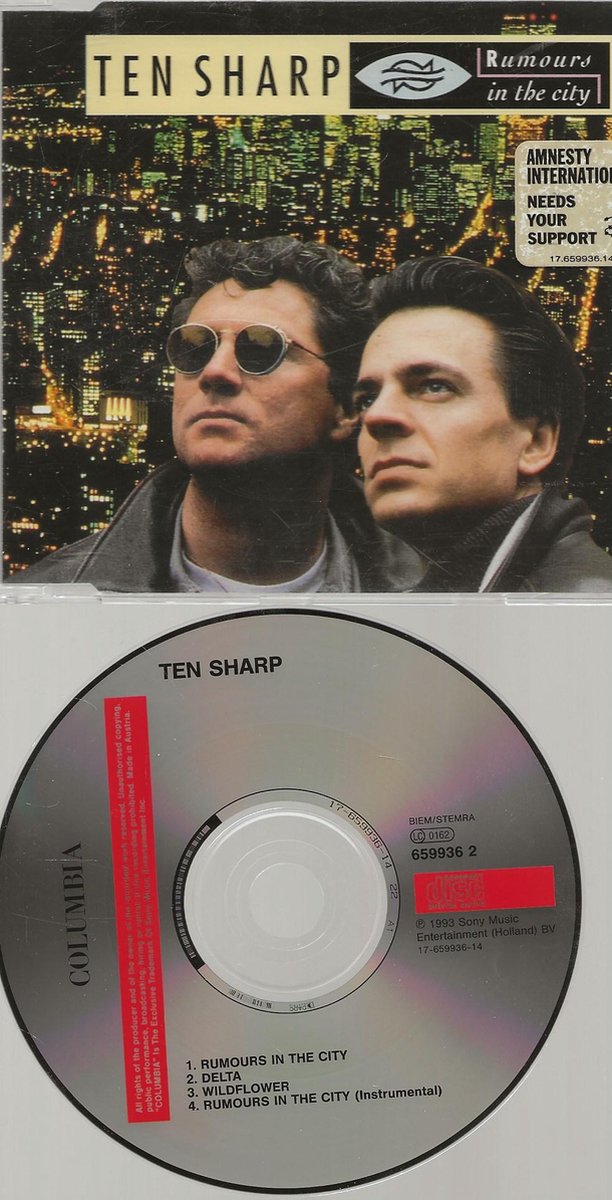 TEN SHARP - RUMOURS IN THE CITY