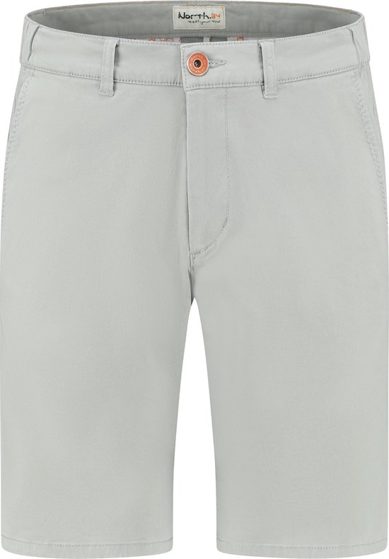 North84 Bermuda Chino Grijs 8440-4307 maat 40