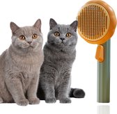 Hondenborstel - Kattenborstel - Hondenkam - Kattenkam - Borstel - Pluizerverwijderaar - Haarverwijderaar voor huisdieren - Huisdierhaar verwijderaar