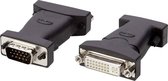 Belkin F2E4261bt DVI / VGA Adapter [1x DVI-bus 24+5-polig - 1x VGA-stekker] Zwart