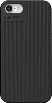 Apple iPhone 7 Hoesje - Nudient - Bold Serie - Hard Kunststof Backcover - Charcoal Black - Hoesje Geschikt Voor Apple iPhone 7