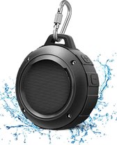 LENRUE waterdichte bluetooth-luidspreker, draadloos, draagbare mini-douche, reisluidspreker met subwoofer, versterkte bas, ingebouwde microfoon voor sport, strand, wandelen, kamperen