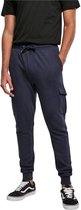 Urban Classics Heren joggingbroek -4XL- Fitted Cargo Blauw