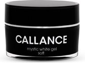 Callance Mystic White Gel Soft, UV Builder Gel, Buildergel 30ml - fibergel - fiber - gelnagels - gel - nagels - manicure - nagelverzorging - buildergel - soft white