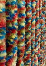 Jekra Vliegengordijnen - Deurgordijn kattenstaart - multicolor - 90x210cm