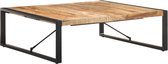 Salontafel 120x120x40 cm ruw mangohout