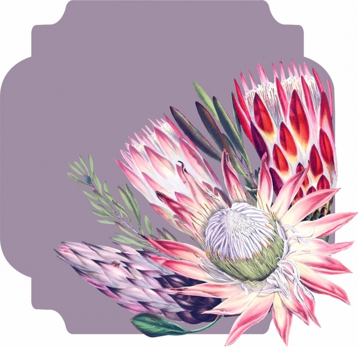 Piece of Trend - Placemat - Maxx Flower - set van 4 - Tafeldecoratie - Tafelaccessoires