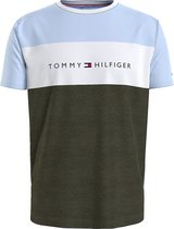 Tommy Hilfiger Logo Flag T-shirt Mannen - Maat M