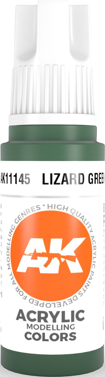 Lizard Green Acrylic Modelling Color - 17ml - AK-11145