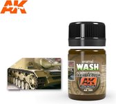 Wash For Dark Yellow Vehicles - 35ml - AK-Interactive - AK-300
