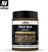 Vallejo val26807 European Mud Thick Mud Weathering Effects - 200ml