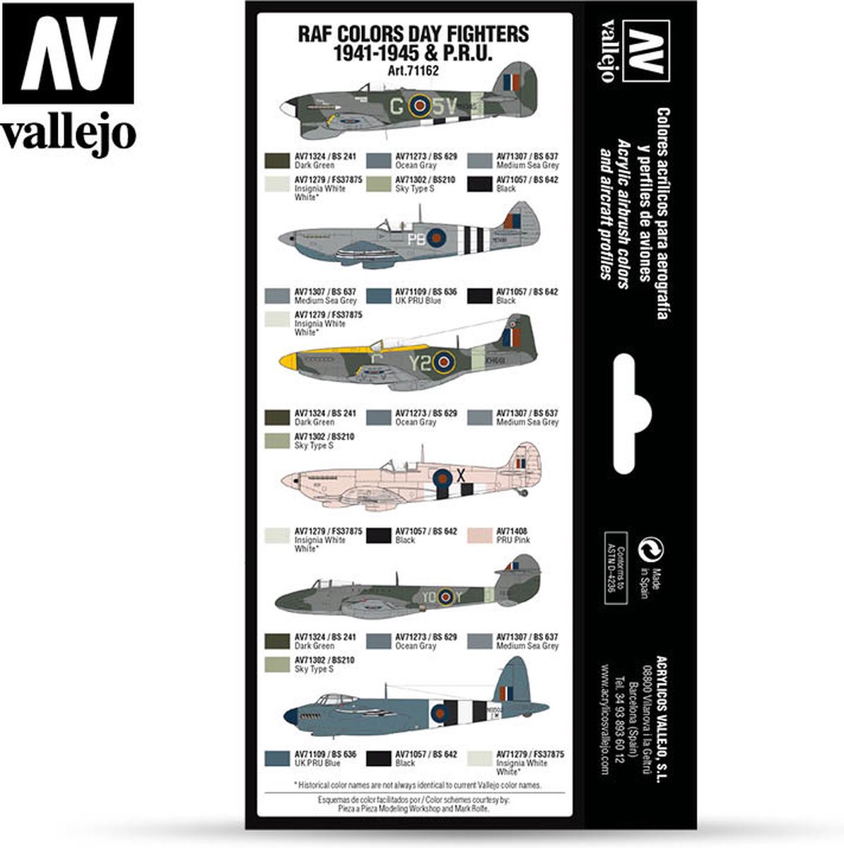Vallejo Model Air Farbe RLM73 Grün – 17 Ml, Airbrushfertig, Für Modellbau Von Flugzeugen & Militärfahrzeugen